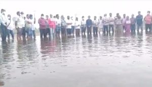 jal satyagraha for fees waiver