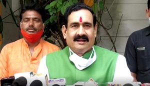 narottam mishra attack on kamalnath