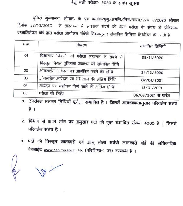 govt notification