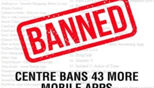 43 apps ban