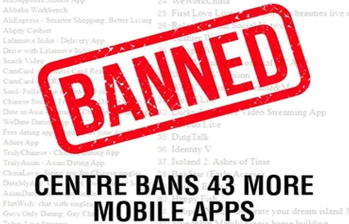 43 apps ban