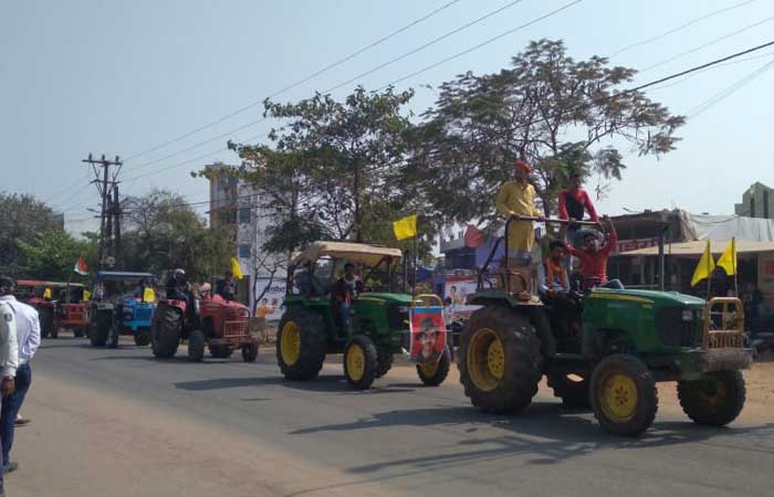 narsinghpur-tractor-rally