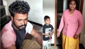 dhar capture wife and son