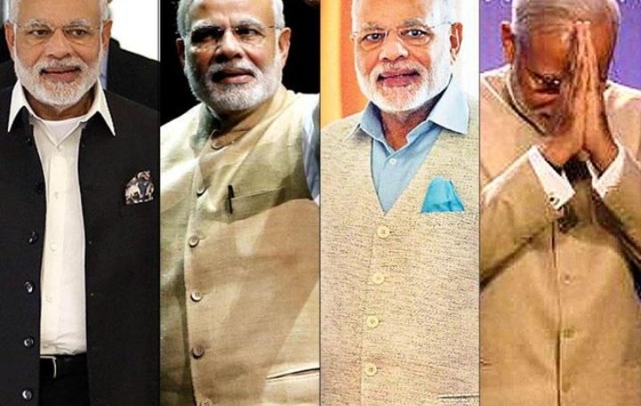 modi dressing style