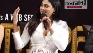 shweta tiwari fir on bra size remark