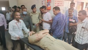 dhar police accident