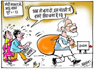 cartoon on fakir of india