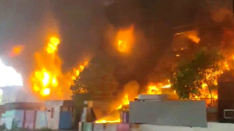 navi mumbai fire