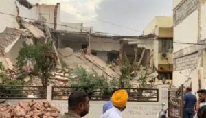 bhopal adg house collapsed