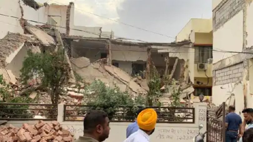bhopal adg house collapsed