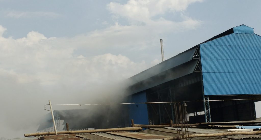 Steel factory in Pithampur