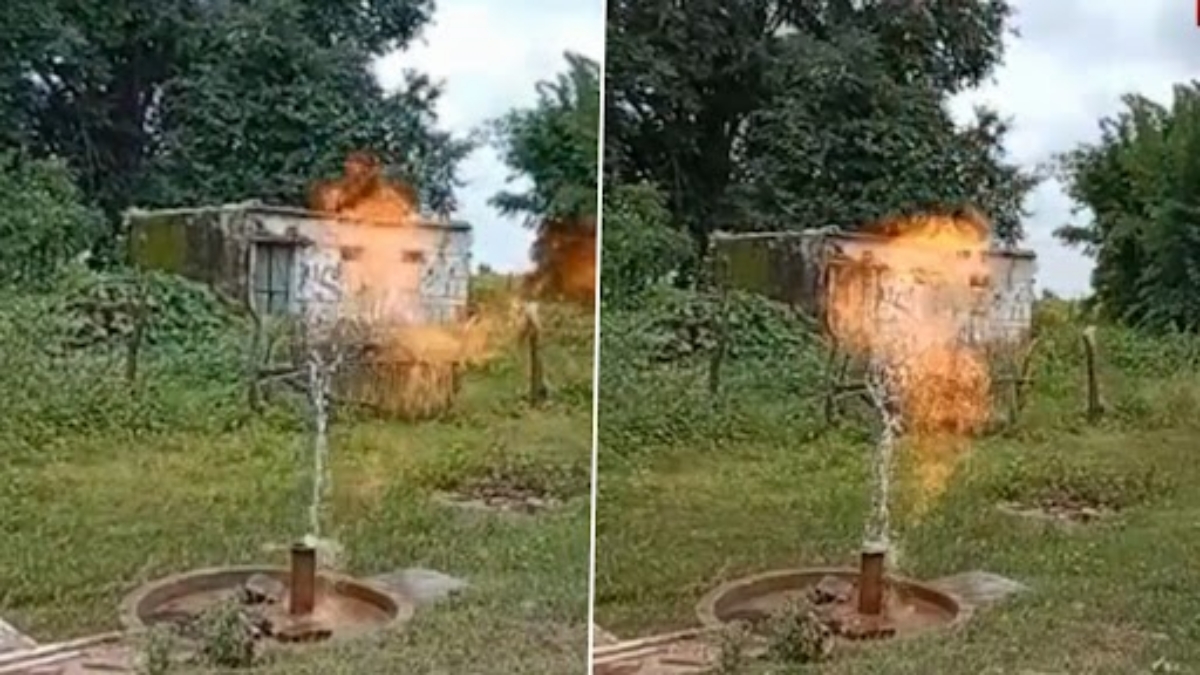 fire in handpump