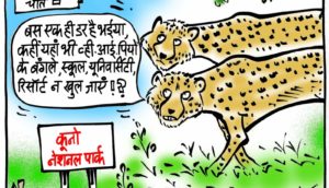 cartoon on kuno cheetah