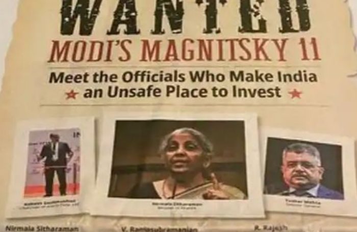 Wall Street Journal Hideout of propaganda against India, target of anti-Modi politics