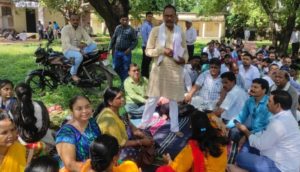 narsinghpur employees strike