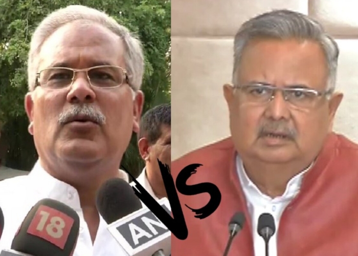 raman singh vs bhupesh baghel