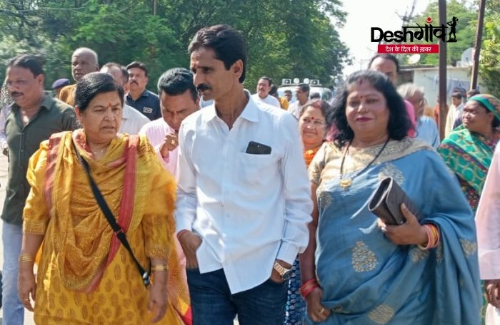 usha thakur at pete road slum