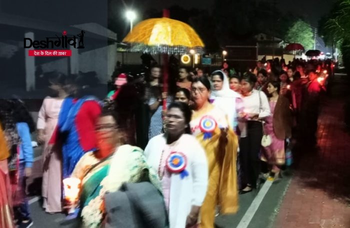 mhow crishtan procession