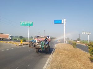 gangajal on road