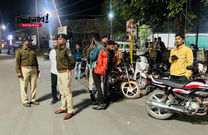 dhar police check point