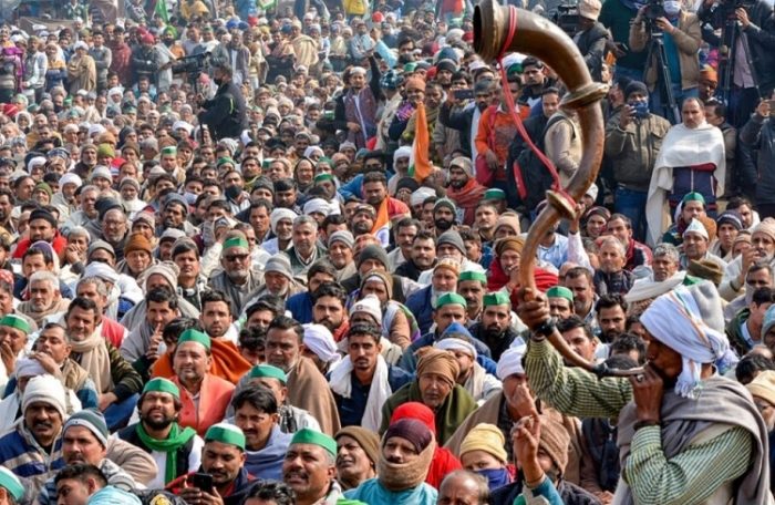 kisan garjana rally delhi