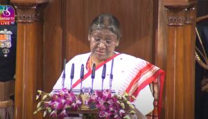 President Draupadi Murmu's speech before the budget session: Deshgaon News