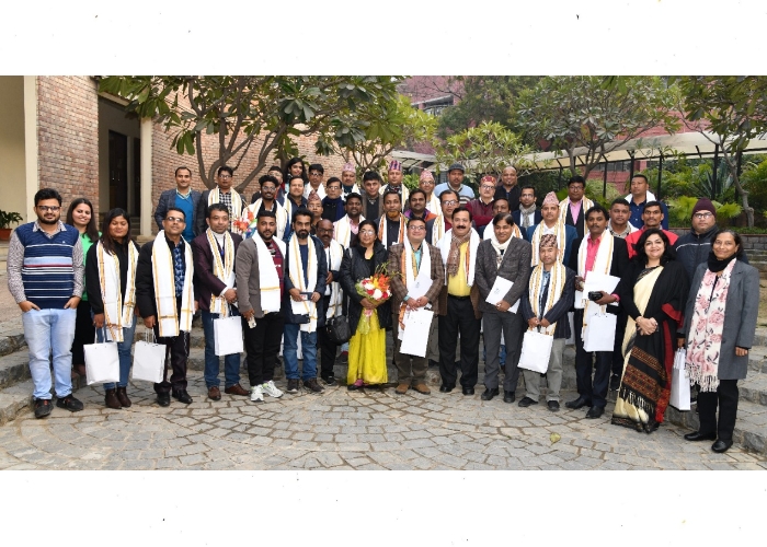 saarc delegates in iimc campus