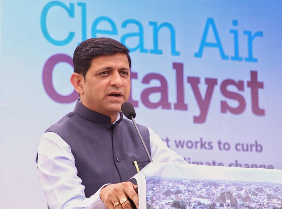 Pushyamitra Bhargava, Mayor IndoreIn the program of Clean Air Catalyst