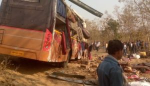 Bus Accident in Sagar