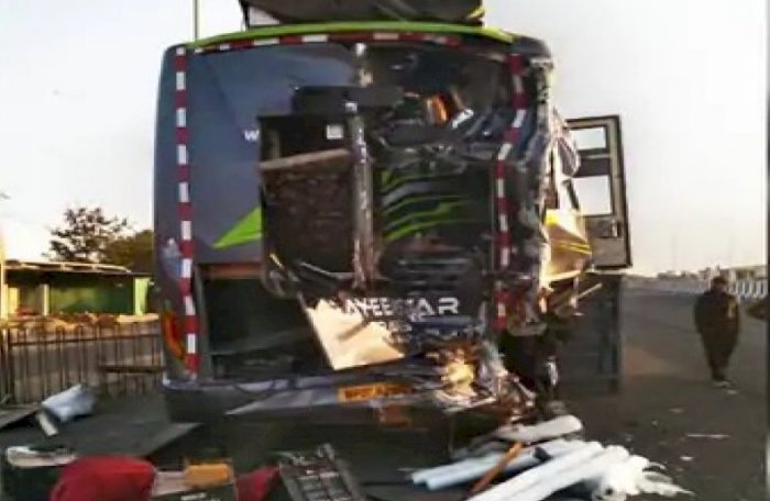 bus accident in guna