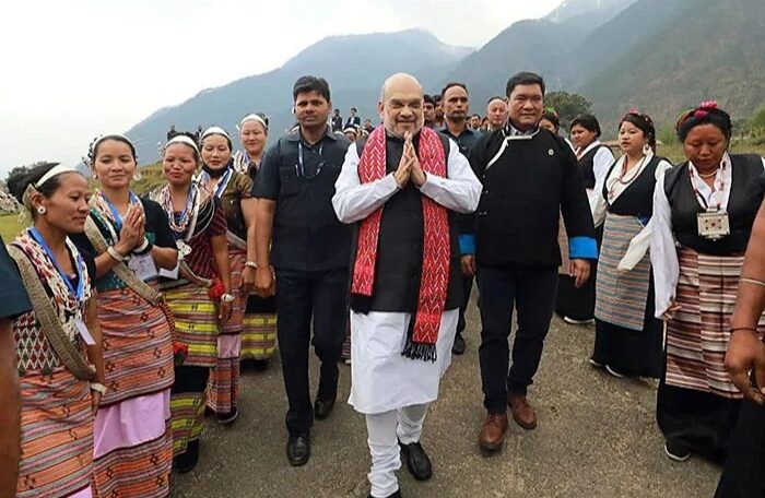 amit shah in arunachal pradesh