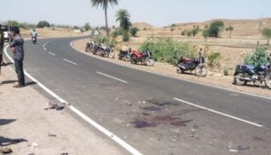 dhar accident bike