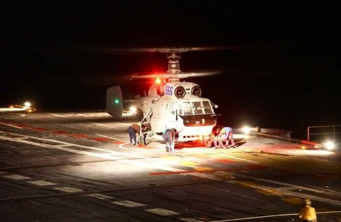 ins vikrant night landing