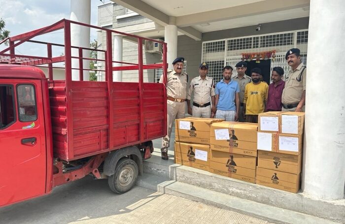 pithampur eicher motor parts theft