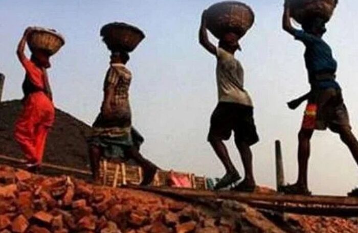 workers in scorching heat