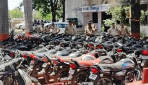 bike at police station