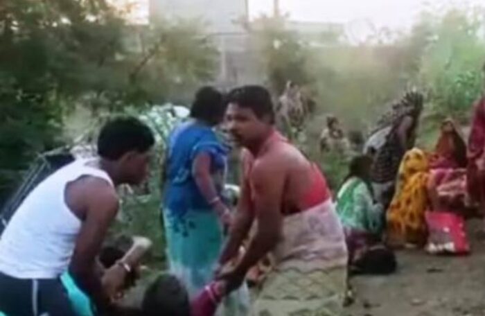 sagar accident women died