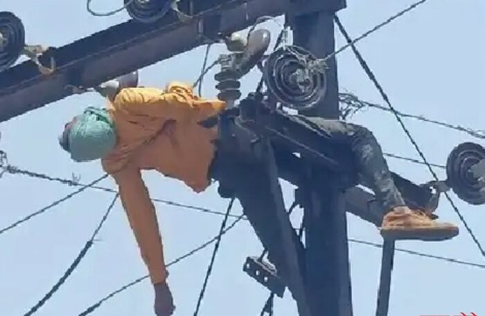 outsource staff death on electric pole