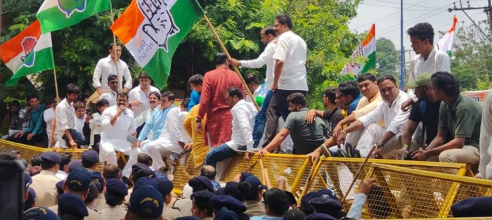 indore protest congress