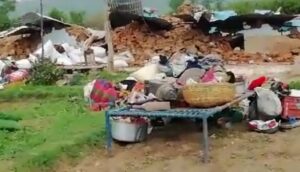 shivpuri bulldozer on dalit atrocity accused